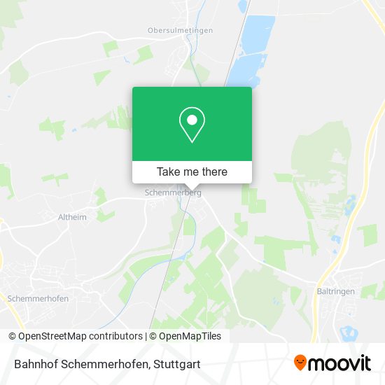 Bahnhof Schemmerhofen map