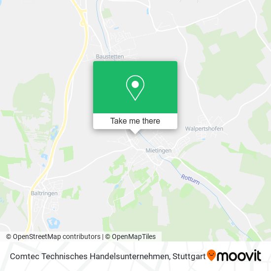 Карта Comtec Technisches Handelsunternehmen