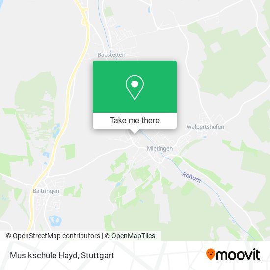 Карта Musikschule Hayd