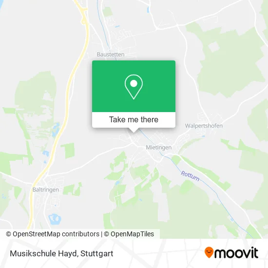 Карта Musikschule Hayd