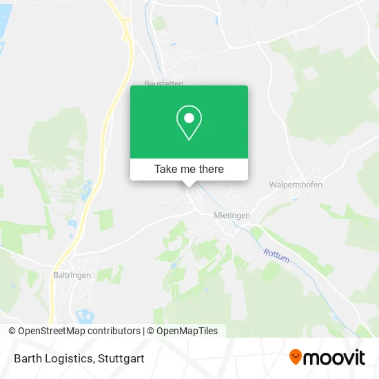 Карта Barth Logistics