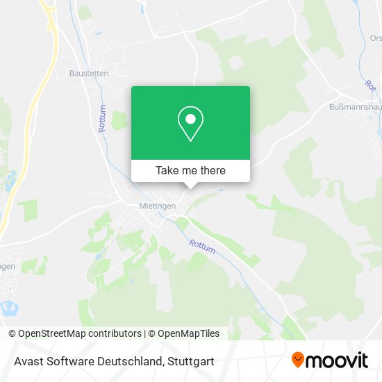 Avast Software Deutschland map