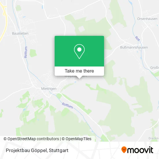 Карта Projektbau Göppel