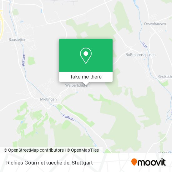 Richies Gourmetkueche de map