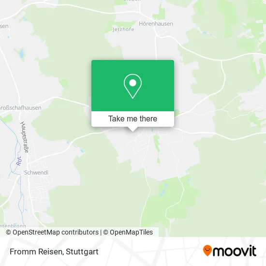 Карта Fromm Reisen