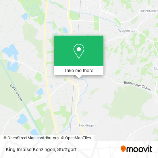 Карта King Imbiss Kenzingen