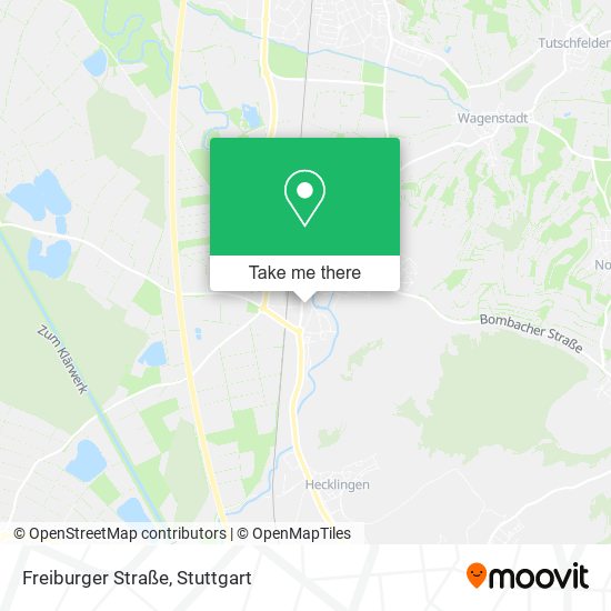 Freiburger Straße map