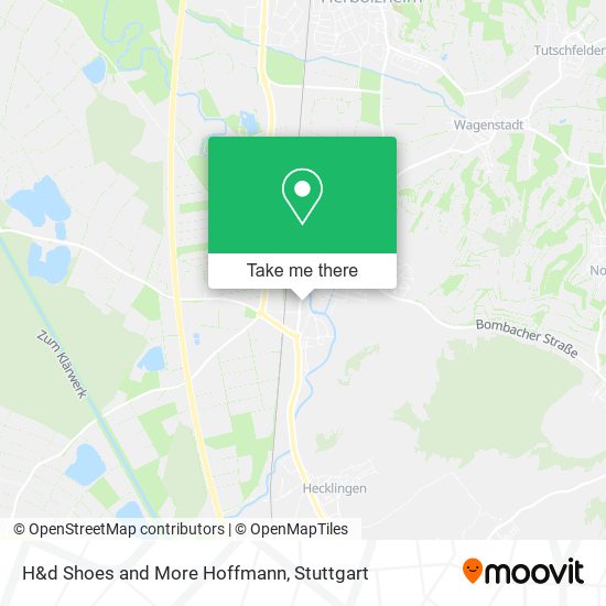 H&d Shoes and More Hoffmann map