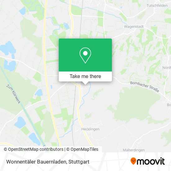 Карта Wonnentäler Bauernladen
