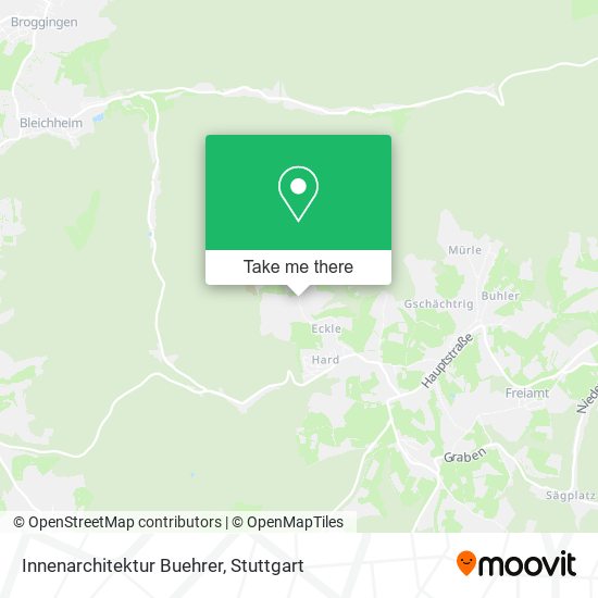 Innenarchitektur Buehrer map
