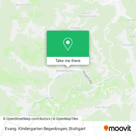 Карта Evang. Kindergarten Regenbogen