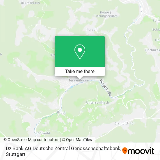 Карта Dz Bank AG Deutsche Zentral Genossenschaftsbank