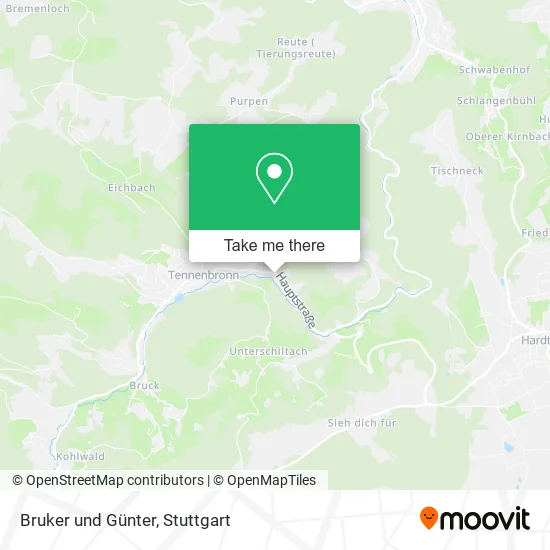 Карта Bruker und Günter