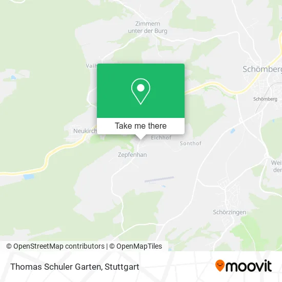 Карта Thomas Schuler Garten