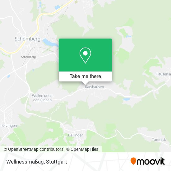 Карта Wellnessmaßag
