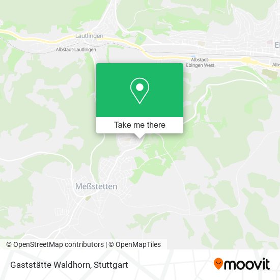 Gaststätte Waldhorn map