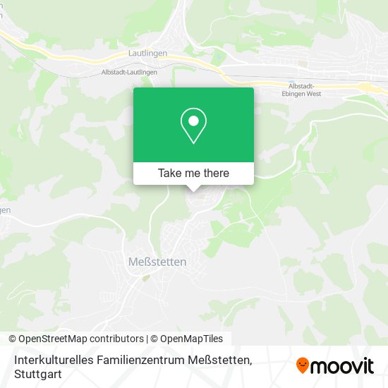 Interkulturelles Familienzentrum Meßstetten map