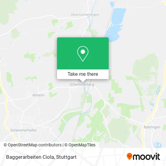 Карта Baggerarbeiten Ciola