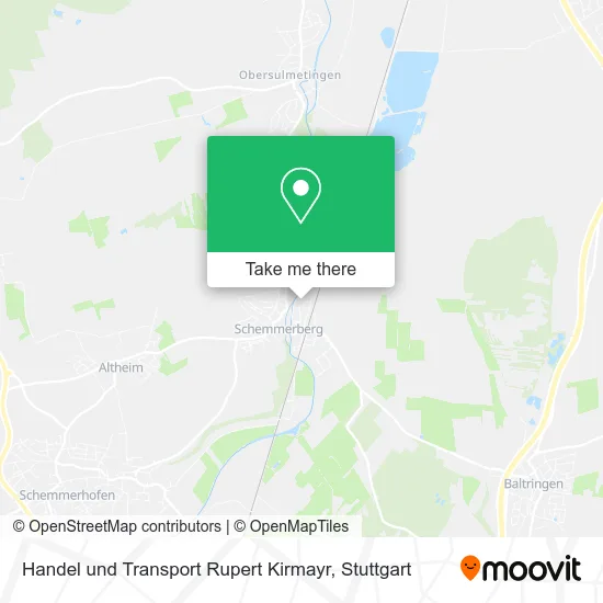 Карта Handel und Transport Rupert Kirmayr