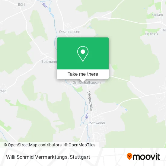 Карта Willi Schmid Vermarktungs