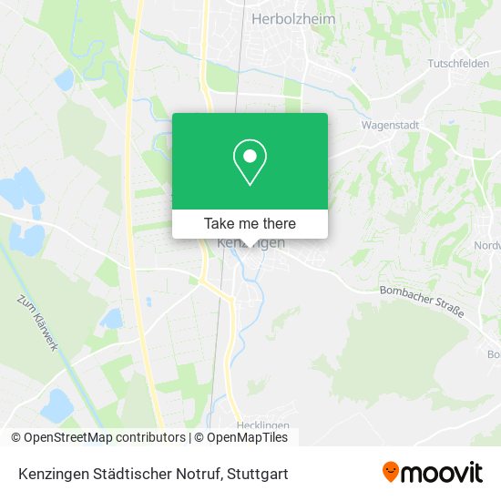 Kenzingen Städtischer Notruf map