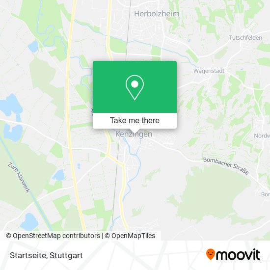Карта Startseite