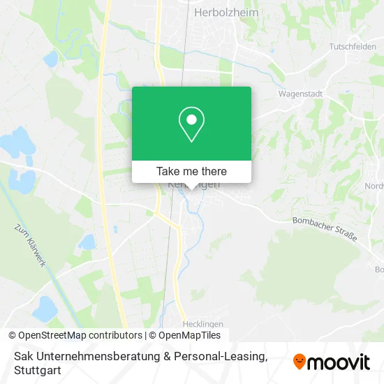 Карта Sak Unternehmensberatung & Personal-Leasing