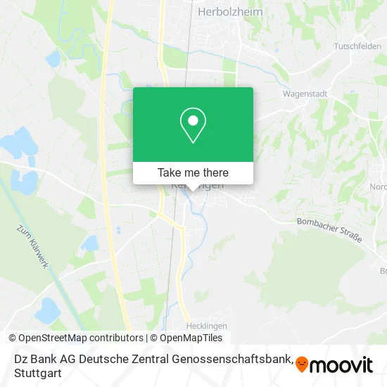 Карта Dz Bank AG Deutsche Zentral Genossenschaftsbank