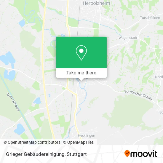Карта Grieger Gebäudereinigung