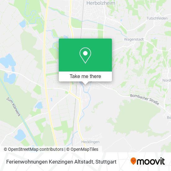 Ferienwohnungen Kenzingen Altstadt map