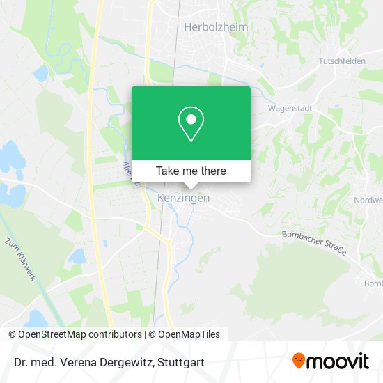 Dr. med. Verena Dergewitz map