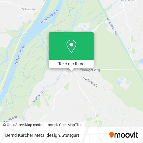 Bernd Karcher Metalldesign map