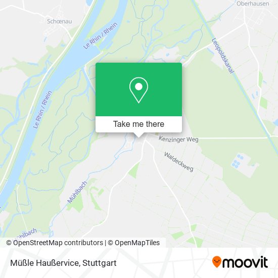 Карта Müßle Haußervice