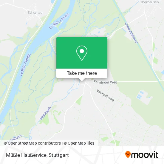 Карта Müßle Haußervice