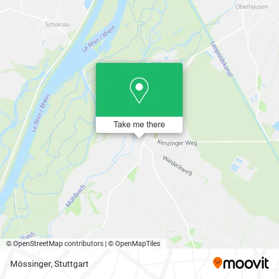 Карта Mössinger