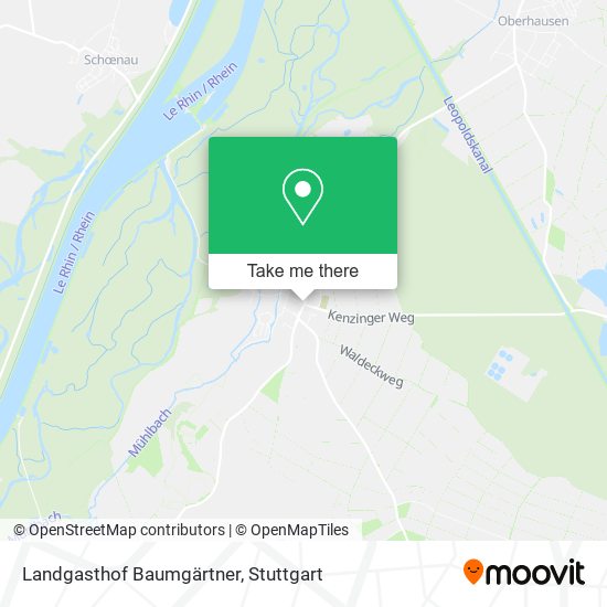 Карта Landgasthof Baumgärtner