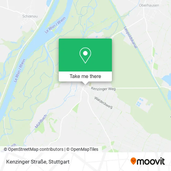Карта Kenzinger Straße