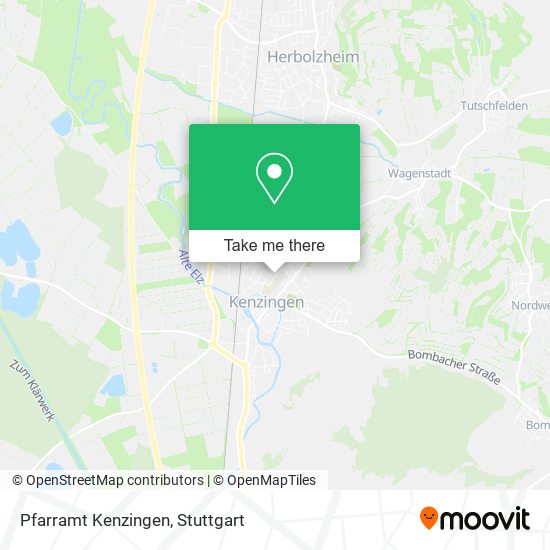 Карта Pfarramt Kenzingen