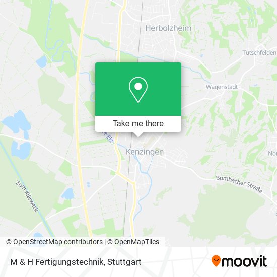 M & H Fertigungstechnik map