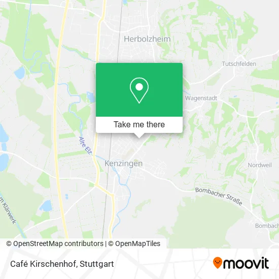 Карта Café Kirschenhof