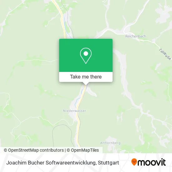 Карта Joachim Bucher Softwareentwicklung
