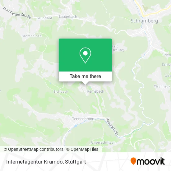Карта Internetagentur Kramoo