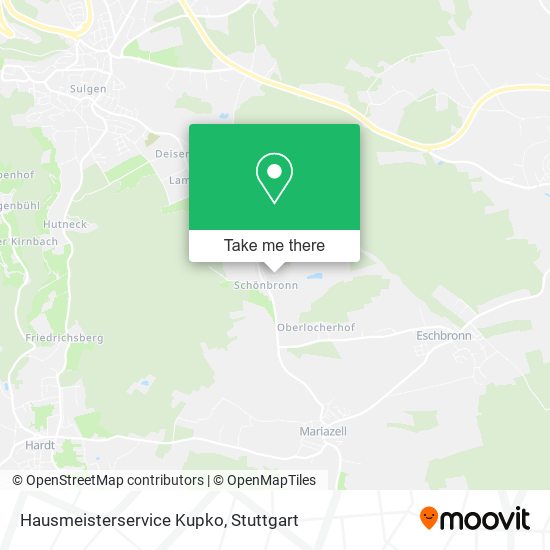 Hausmeisterservice Kupko map