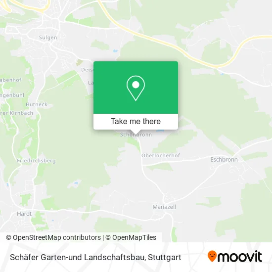 Карта Schäfer Garten-und Landschaftsbau