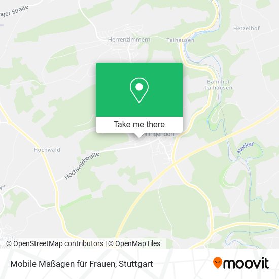Mobile Maßagen für Frauen map