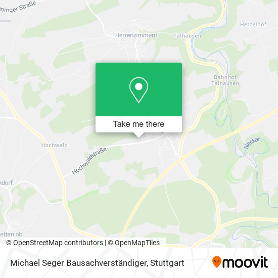 Карта Michael Seger Bausachverständiger