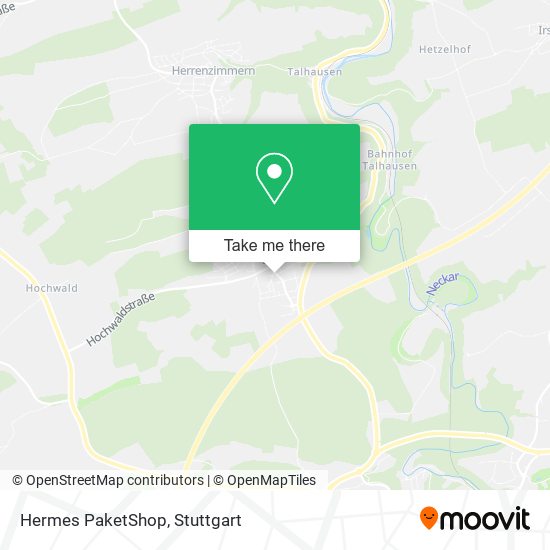 Карта Hermes PaketShop