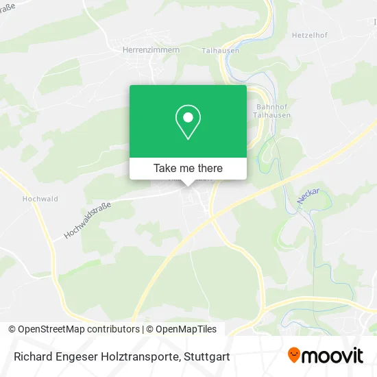 Карта Richard Engeser Holztransporte