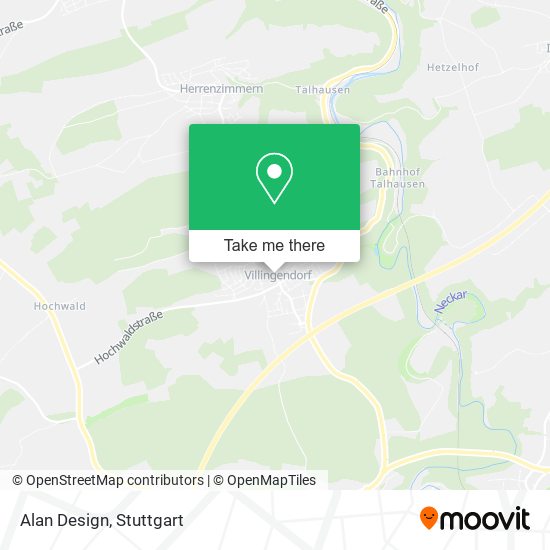 Alan Design map