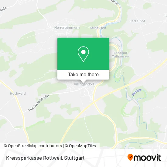 Карта Kreissparkasse Rottweil